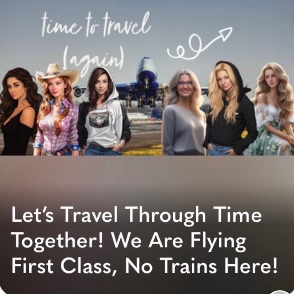 We Are Live!!! Come Travel Through Time With Us!